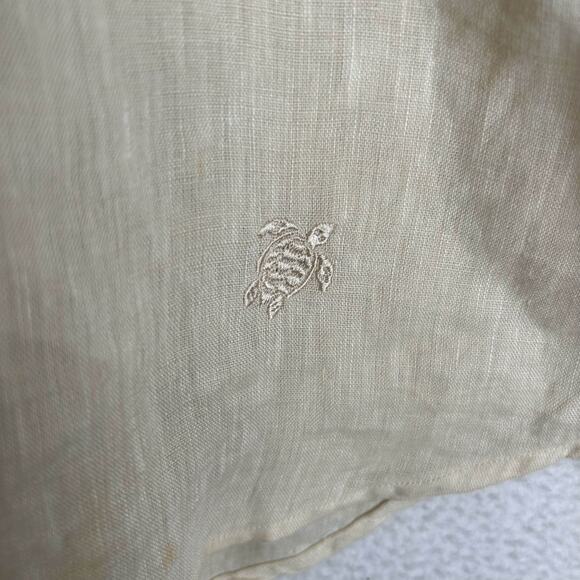 Vilebrequin Men's Beige Linen Shirt - Picture 6 of 9